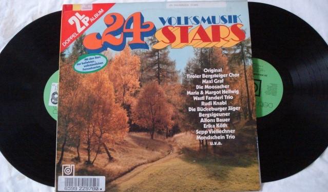 24 Volksmusik Stars, Ophalen of Verzenden, Gebruikt, 12 inch