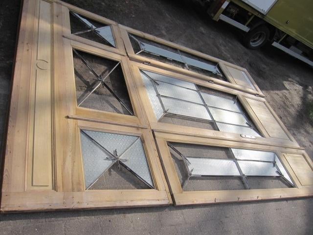 370hx247br Prachtige tussenwand ijzeren verdeling bovenlicht, Ophalen