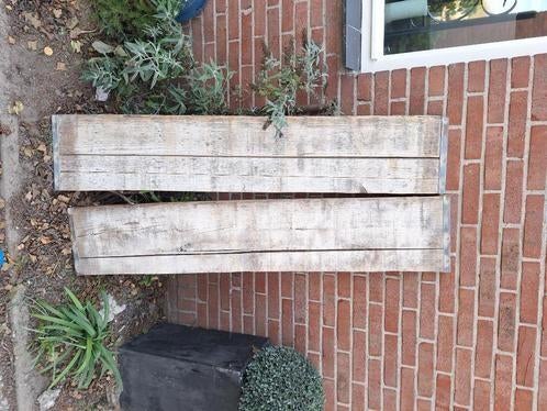 twee steigerhouten.planken 140 lang, Ophalen of Verzenden, Gebruikt, 250 cm of meer, Planken