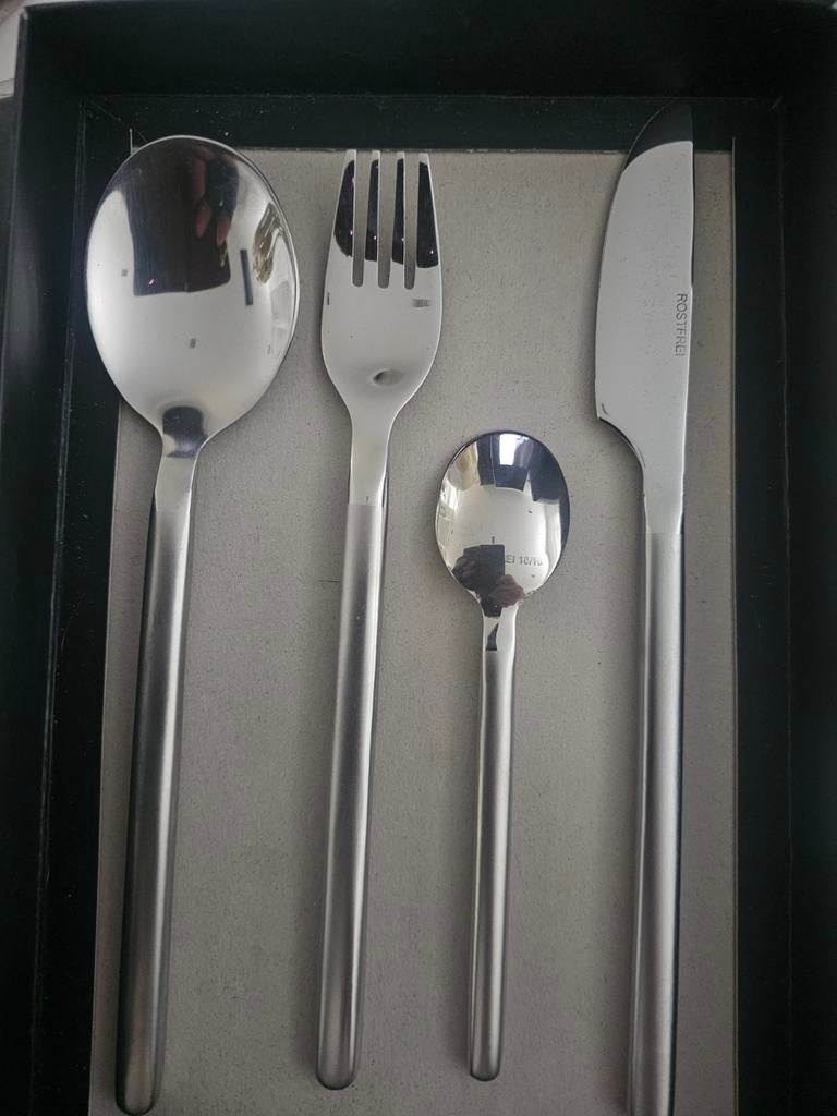 Rostfrei Bestekset - 4-delig, Ophalen of Verzenden