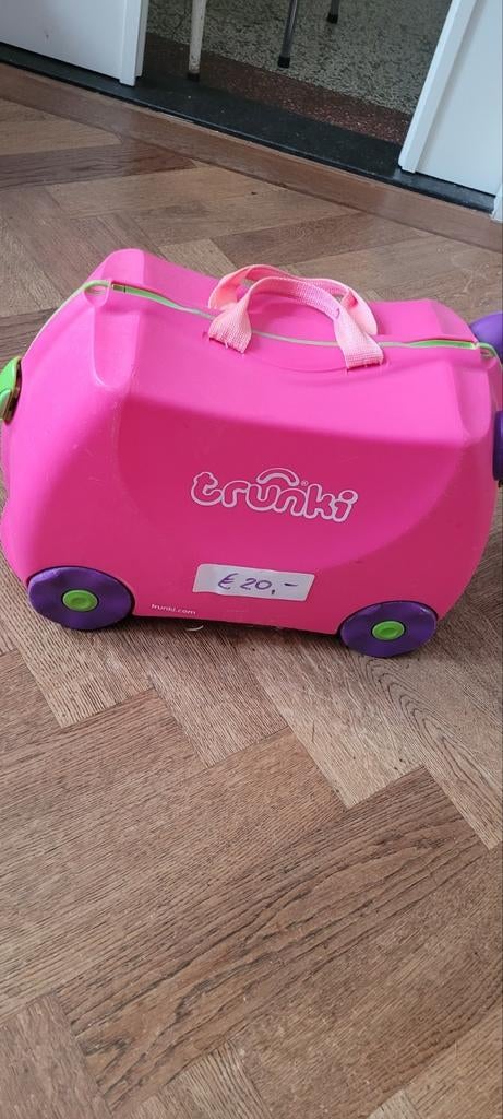 Trunki kinderkoffer, Ophalen, Hard kunststof, Minder dan 50 cm, Zo goed als nieuw