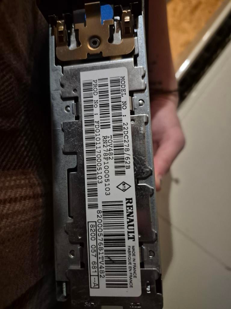 Renault Clio MK2 Radio - Origineel, Auto diversen, Ophalen of Verzenden, Gebruikt