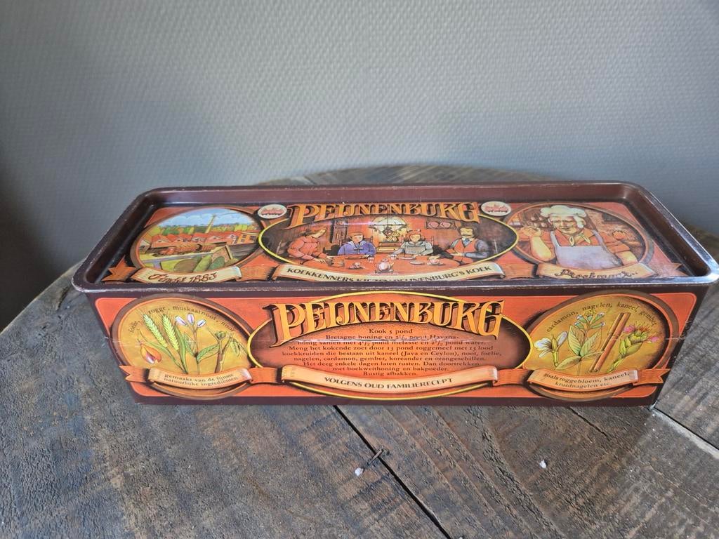 Peijnenburg ontbijtkoek blik, Verzamelen, Blikken, Ophalen of Verzenden, Gebruikt, Overige
