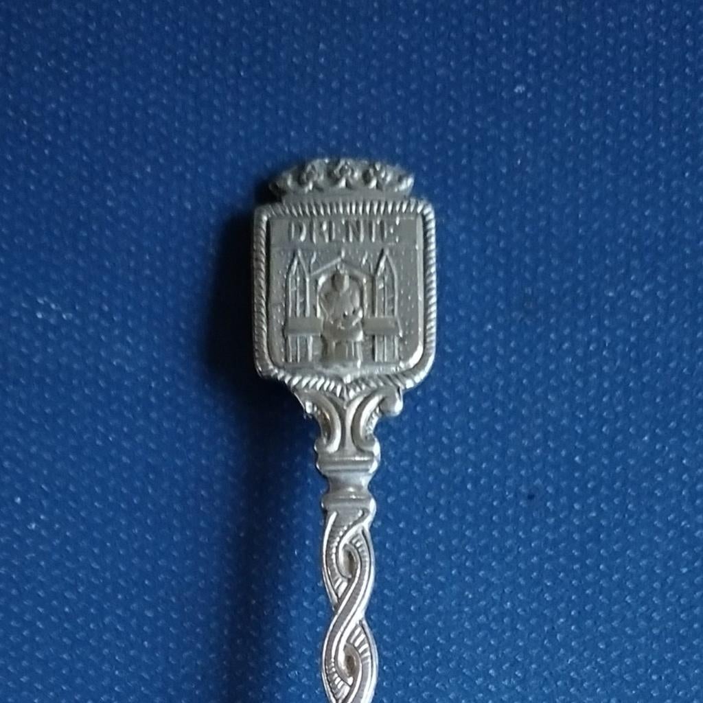 verzilverd lepeltje provincie Drente (Insulinde), Drenthe, Ophalen of Verzenden