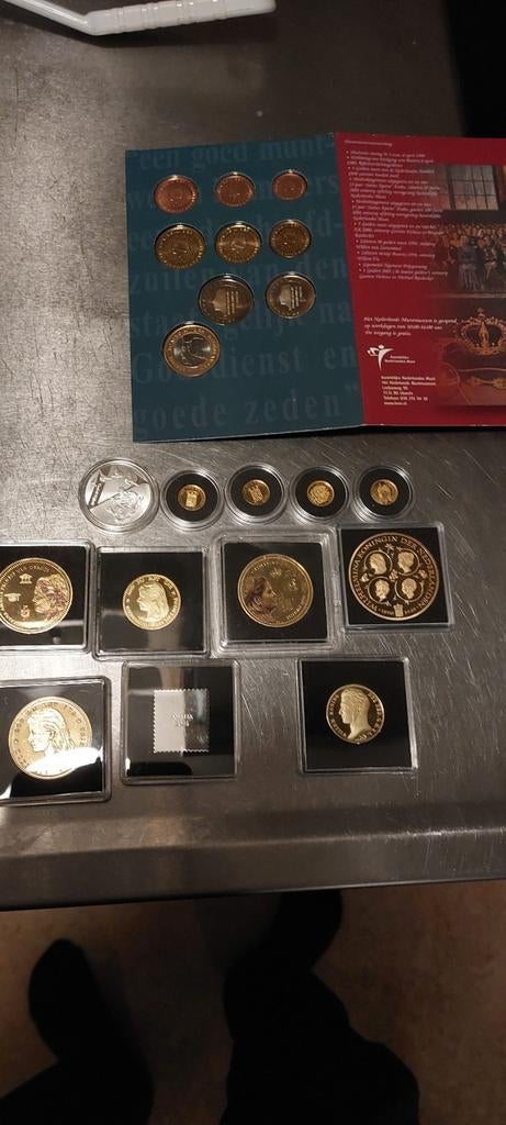 Diverse Munten Collectie de 4 kleintjes zijn verkocht, Ophalen, Koningin Beatrix, Euro's, Losse munt