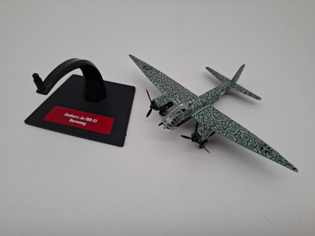 Deagostini junkers ju 188 e-1, Hobby en Vrije tijd, Modelbouw | Vliegtuigen en Helikopters, Zo goed als nieuw, Vliegtuig, 1:72 tot 1:144