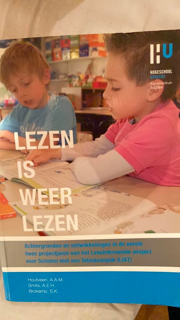 S.K. Brokamp - Lezen is weer lezen, Ophalen of Verzenden, Zo goed als nieuw, S.K. Brokamp; A.E.H. Smits; A.A.M. Houtveen, Nederlands