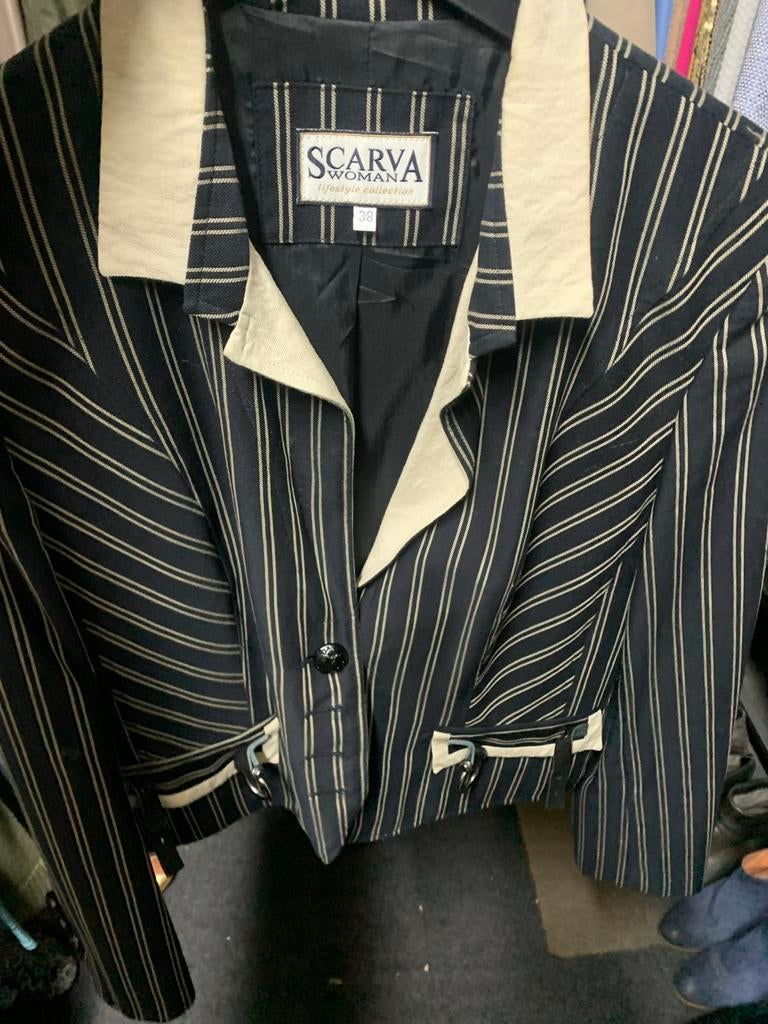 Scarva Woman Blazer - Zandkleur - Maat 38, Beige, Maat 42/44 (L), Nieuw, Ophalen of Verzenden