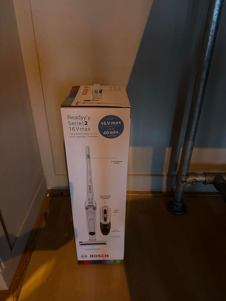 Bosch - Readyy'y Serie 2 16V, Witgoed en Apparatuur, Stofzuigers, Kruimeldief, Nieuw, Ophalen of Verzenden, Minder dan 1200 watt