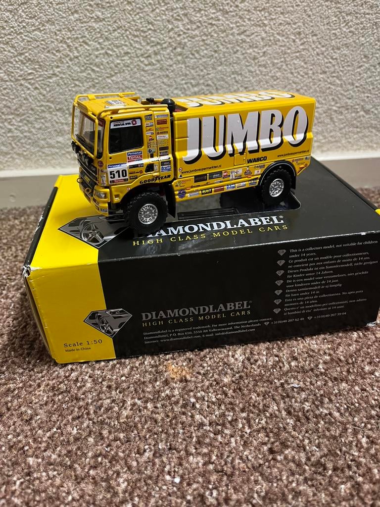 Dakar DAF CF Frits van Eerd/Jumbo nr.510 2010!!, Ophalen of Verzenden, Zo goed als nieuw, Bus of Vrachtwagen, Tekno