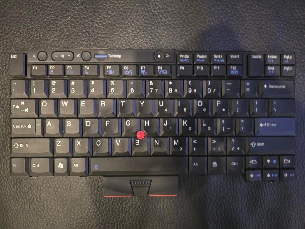Toetsenbord voor Lenovo ThinkPad T410 T420 T510 T520, Onbekend, Ophalen of Verzenden, Zo goed als nieuw, Qwerty