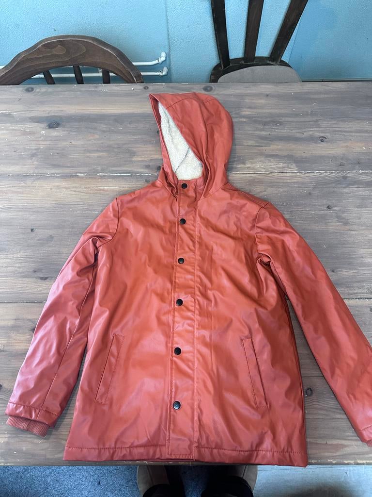 HEMA gevoerde regenjas maat 146/152, Ophalen of Verzenden, Zo goed als nieuw