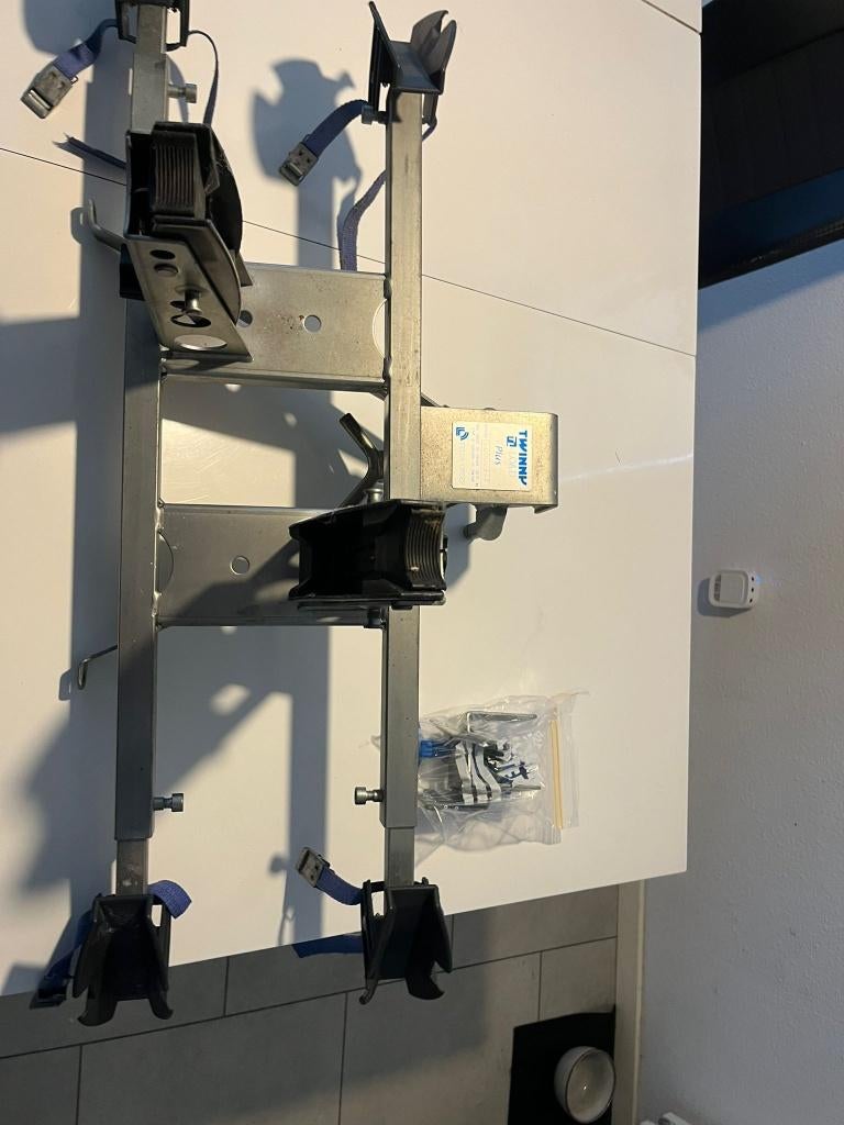 Twinny tl load plus fietensendragen vouwwagen, Achterklepdrager, Gebruikt, Elektrische fiets, Ophalen of Verzenden