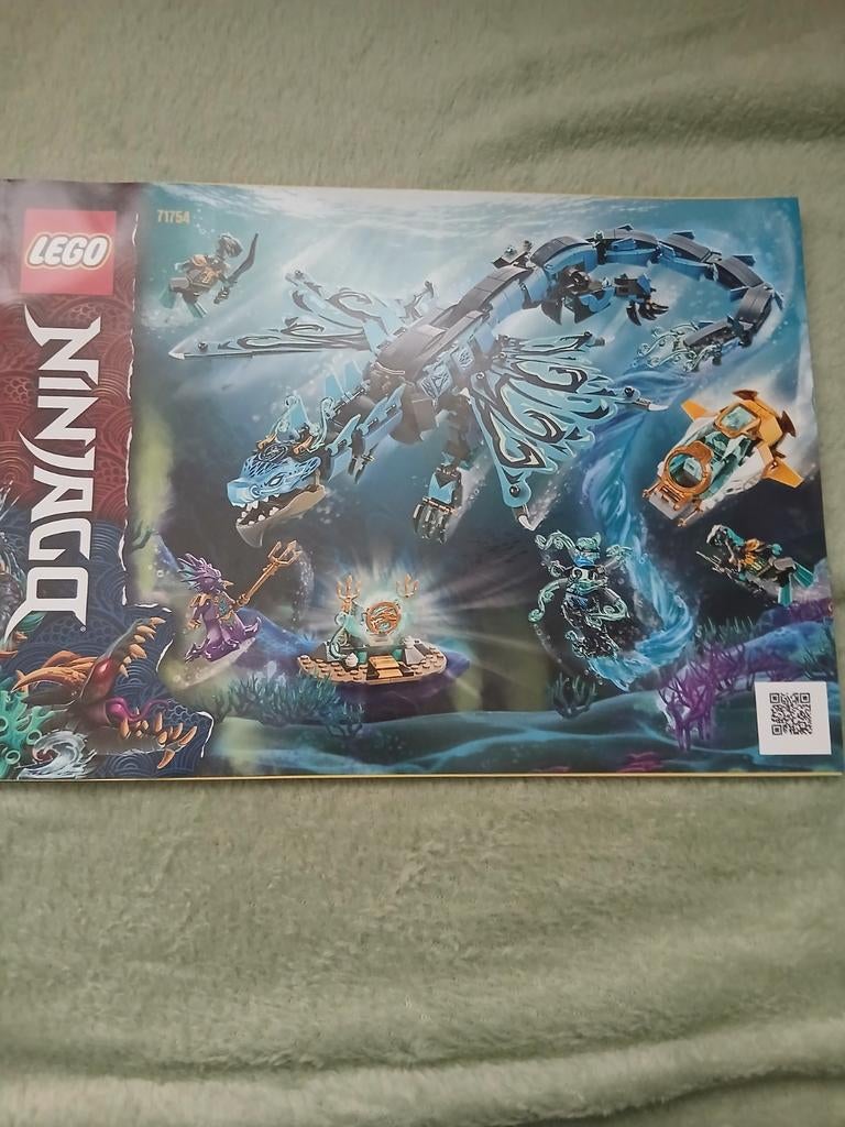 LEGO Ninjago 71754 Waterdraak, Ophalen, Zo goed als nieuw, Complete set, Lego