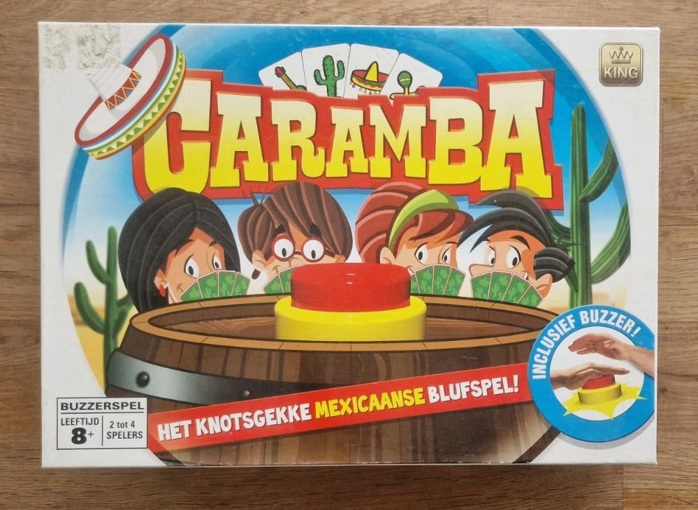 Caramaba - snel kaartspel, Ophalen of Verzenden, Zo goed als nieuw