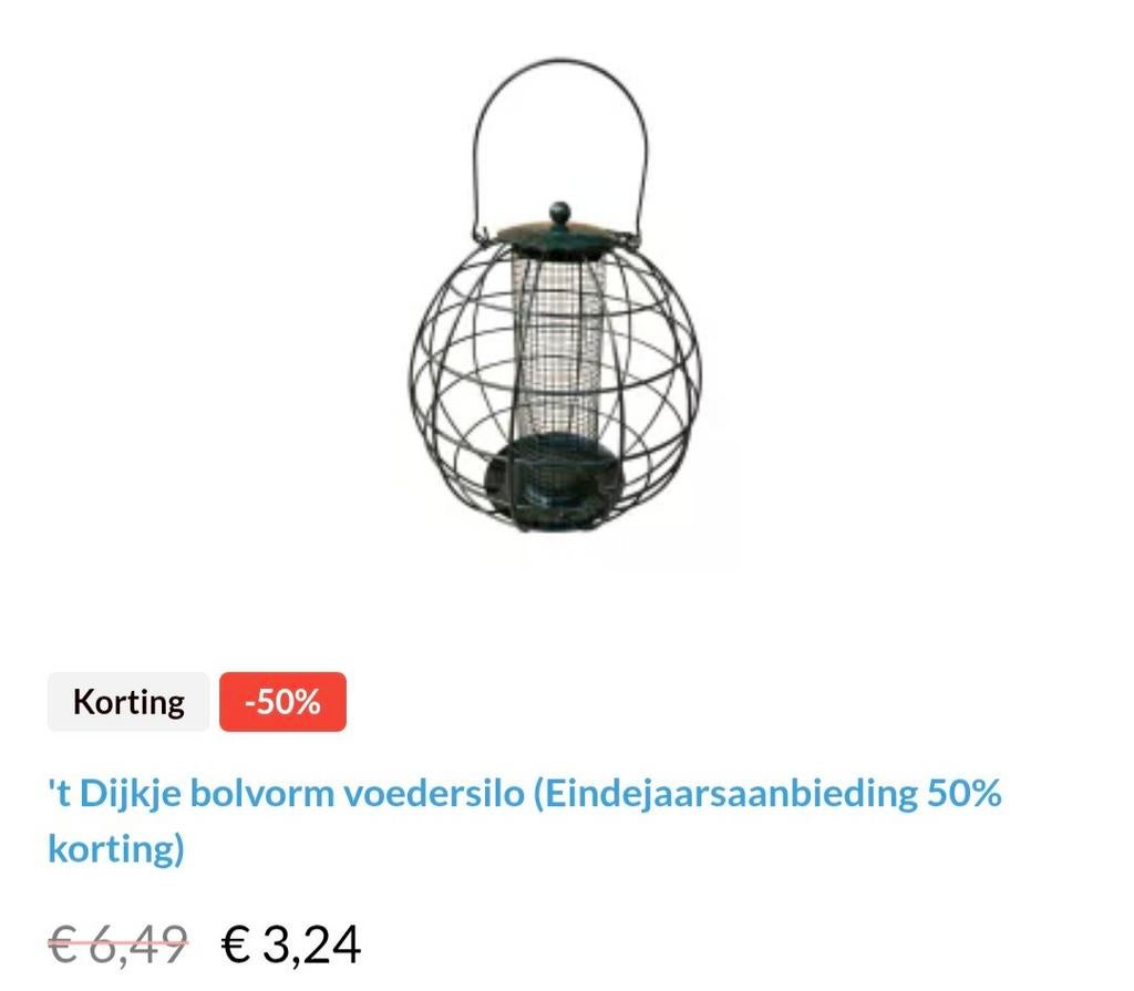 Buitenvogel voer, Ophalen of Verzenden, Vogel