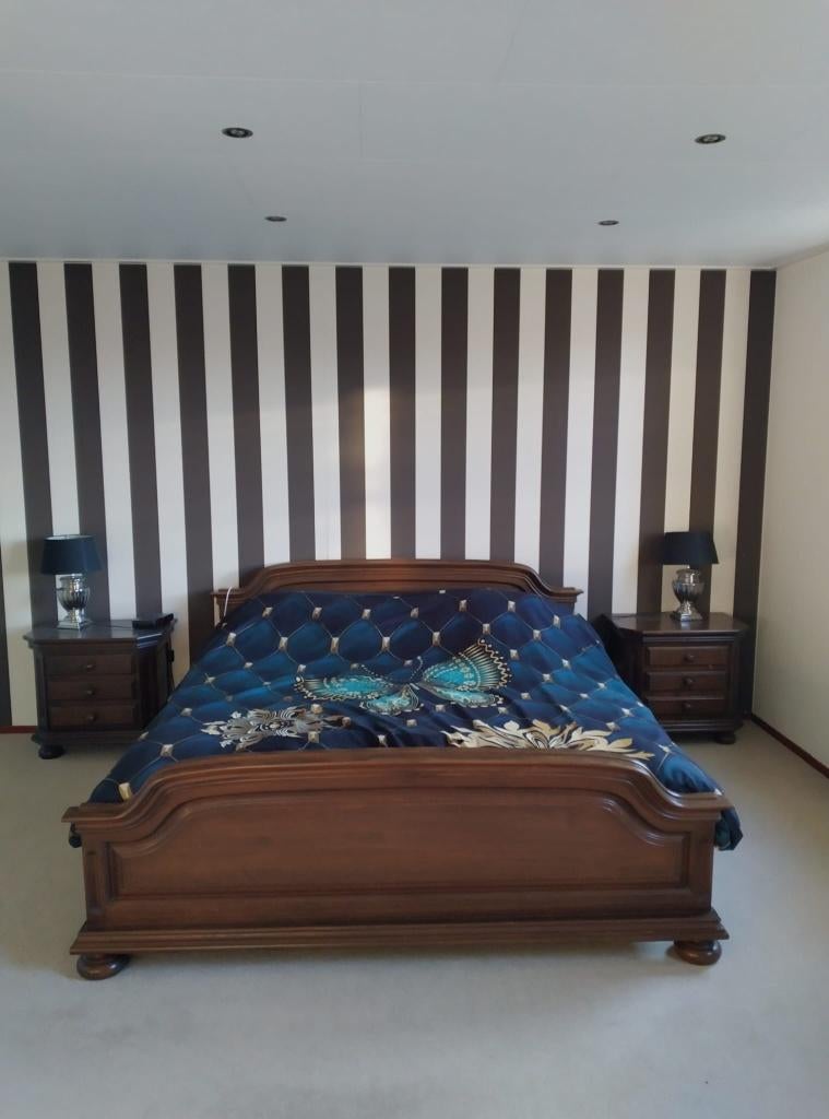 Bed, nachtkastjes en commode, Ophalen, Gebruikt, 65 cm of meer, 70 cm of meer