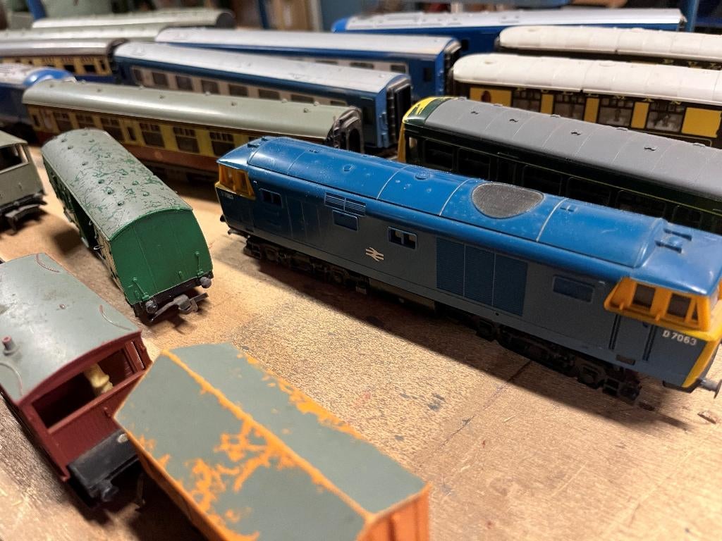 Verzameling miniatuurtreinwagons Hornby, Ophalen of Verzenden