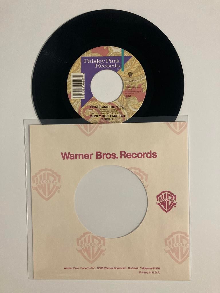 Prince - Money don’t matter 2 night, Ophalen of Verzenden, 7 inch, Single