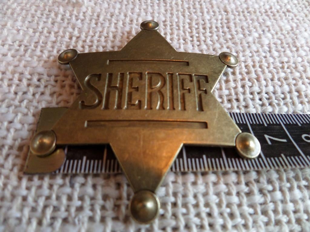 Western Sheriff badge, Ophalen of Verzenden, Nieuw