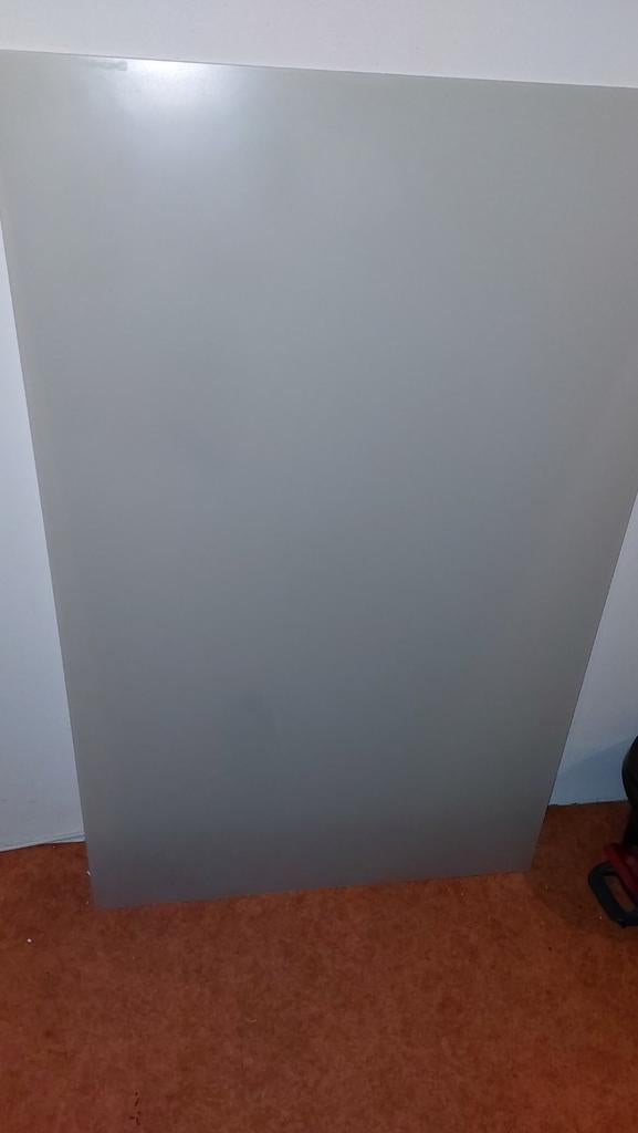 Melkglas glasplaat voor Ikea PAX schuifdeur 114.5x73cm, Ophalen, Gebruikt
