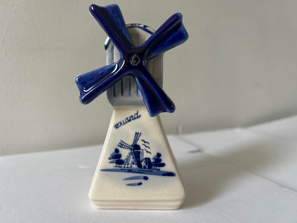 Delfts Blauw Molen Miniatuur, Ophalen of Verzenden