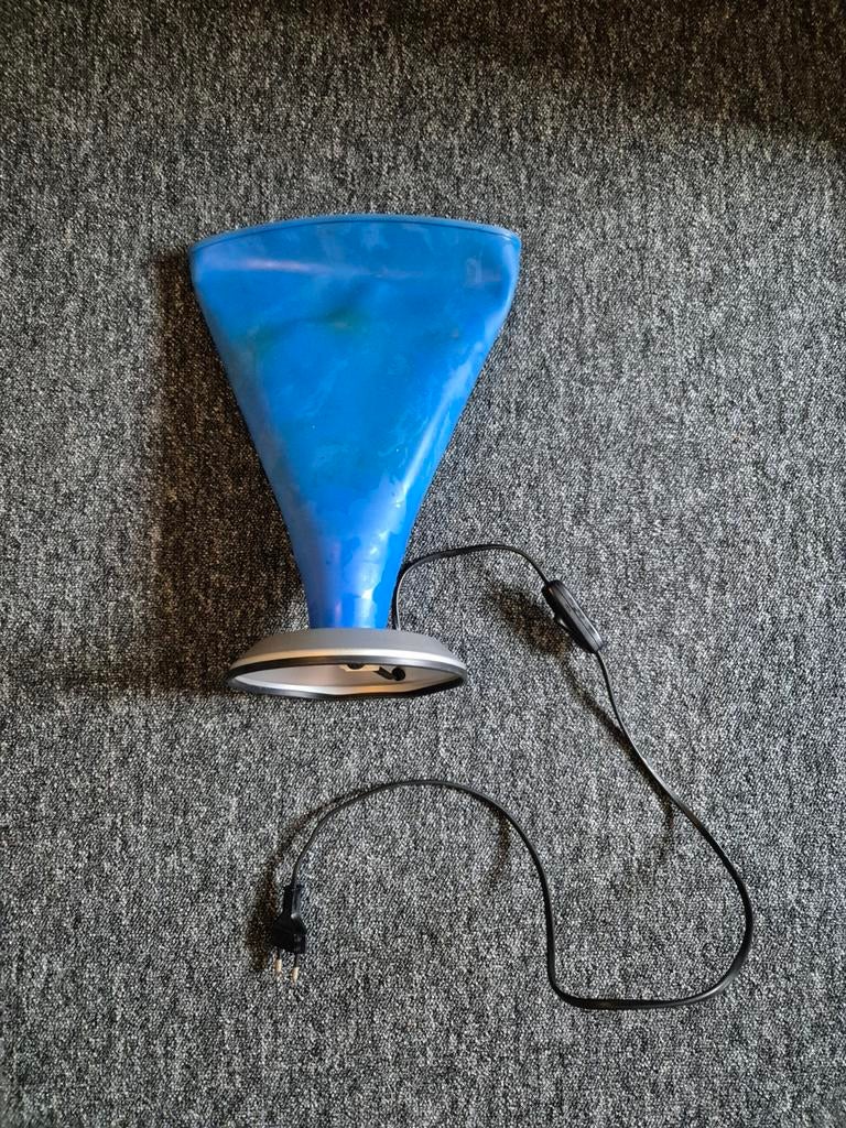 Vintage ikea lamp. Gebruikssporen vlek op de kap. Zie foto, Huis en Inrichting, Ophalen of Verzenden, Gebruikt, Minder dan 50 cm