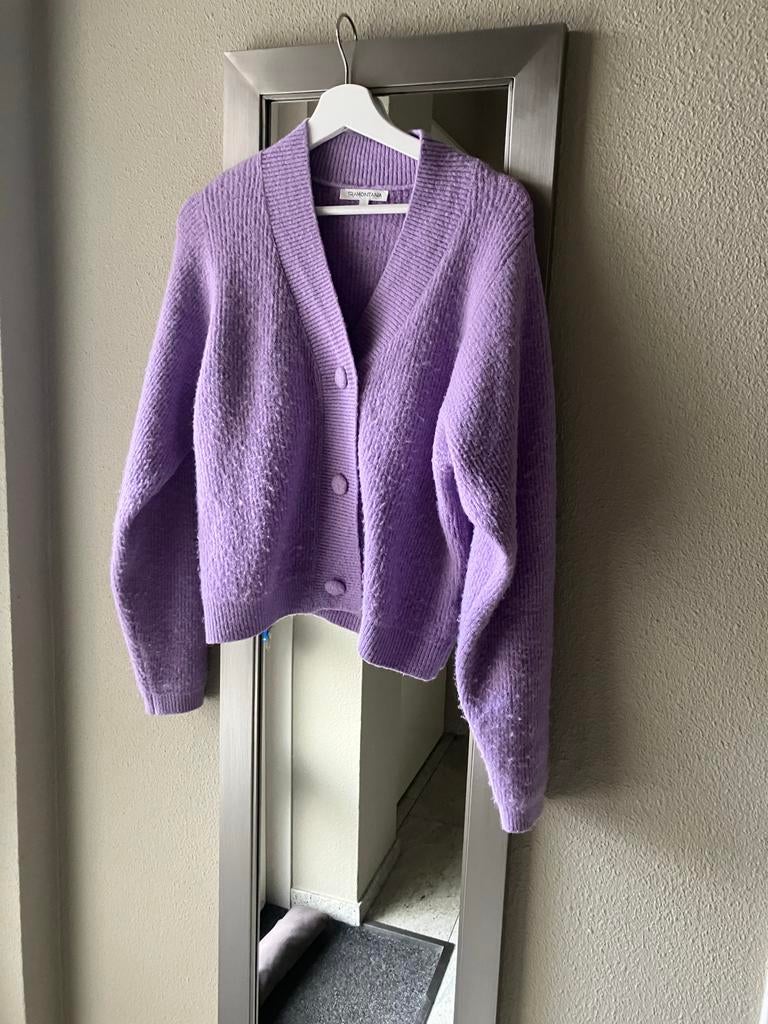 Tramontana # Lila # vest # Maat L, Kleding | Dames, Truien en Vesten, Tramontana, Paars, Maat 42/44 (L), Ophalen of Verzenden