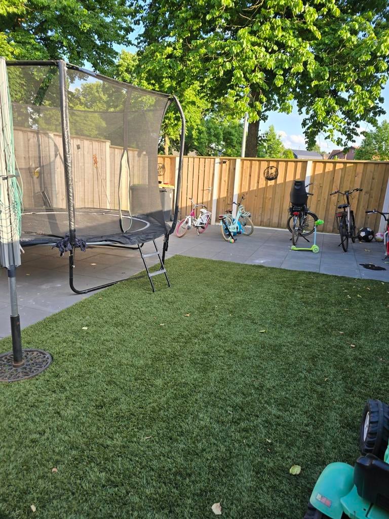 Trampoline 305 cm - Nog in goede staat!, Ophalen of Verzenden, Zo goed als nieuw