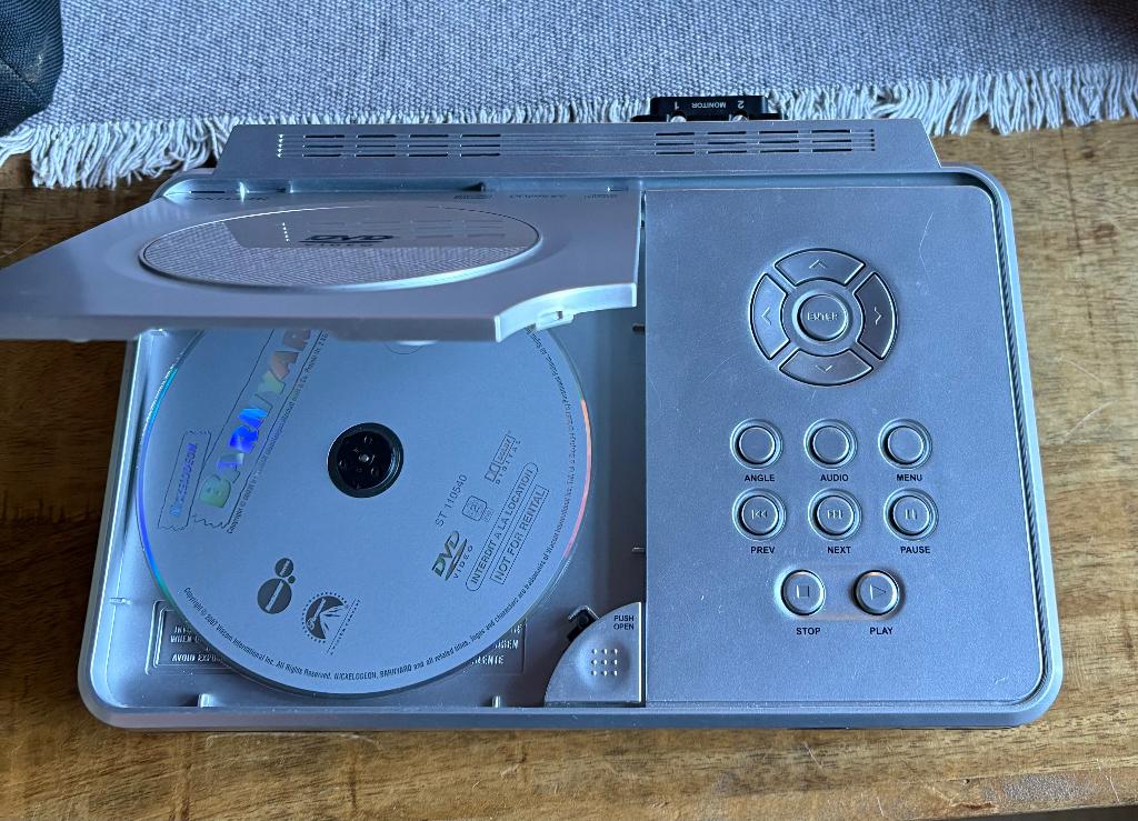Dvd speler auto, Audio, Tv en Foto, Dvd-spelers, Ophalen, Gebruikt, Dvd-speler, Overige merken