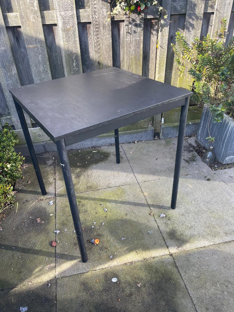 Eettafel (kleine), Huis en Inrichting, Tafels | Eettafels, Ophalen, 50 tot 100 cm, Vierkant, 50 tot 100 cm