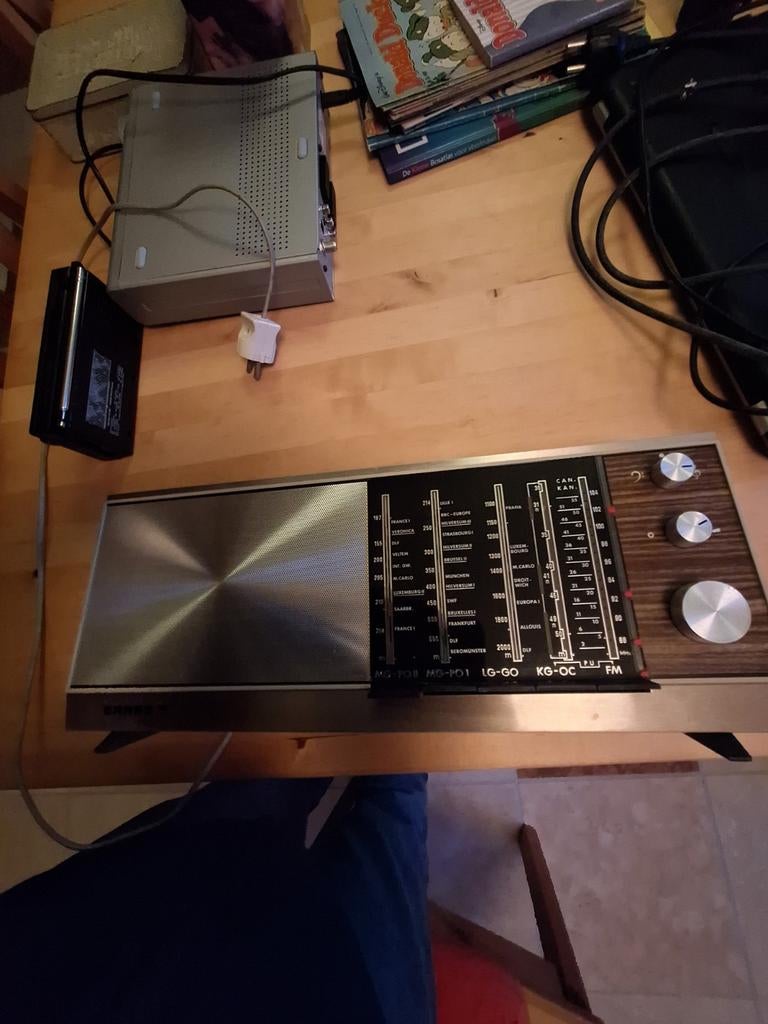 Vintage Radio - Erres- Goede Staat, Audio, Tv en Foto, Radio's, Ophalen of Verzenden