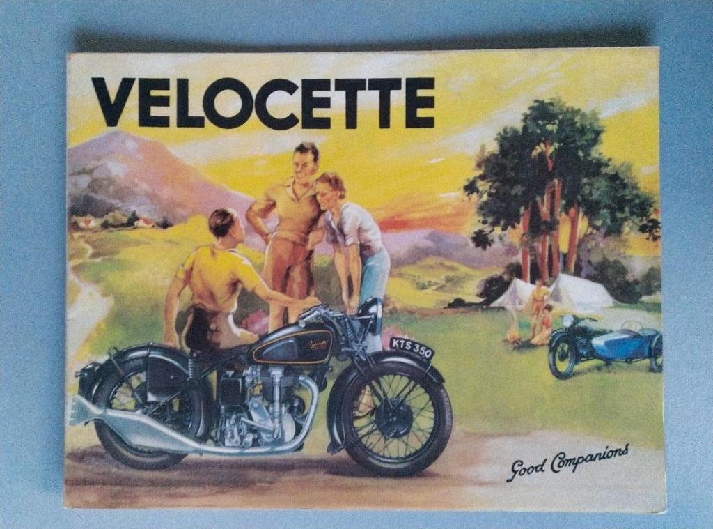 VELOCETTE 1936 models brochure KSS KTS MOV MSS GTP MAC, Ophalen of Verzenden, Overige merken