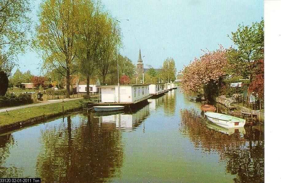 Ansichtkaart	Puttershoek	Vliet, Verzenden, 1960 tot 1980, Gelopen, Zuid-Holland