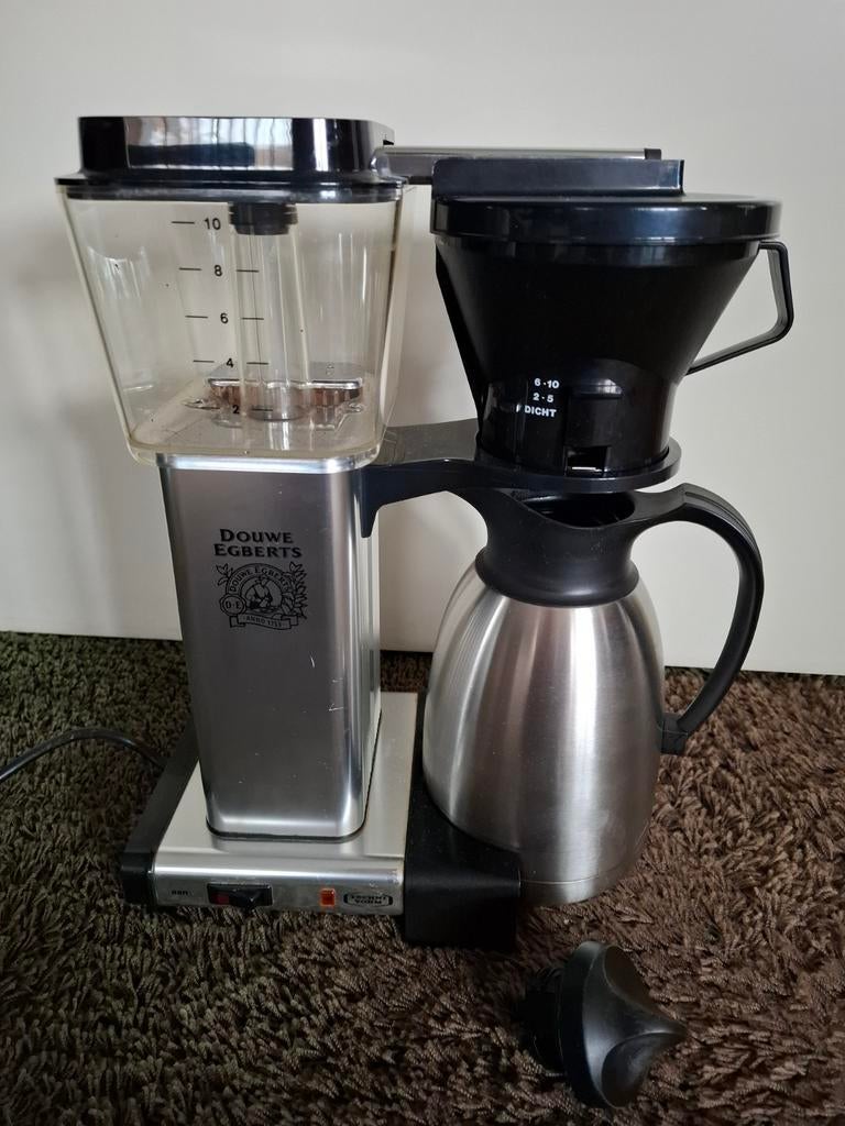 Technivorm Moccamaster KBGT met thermoskan., Ophalen, Gebruikt, Koffiemachine, Gemalen koffie