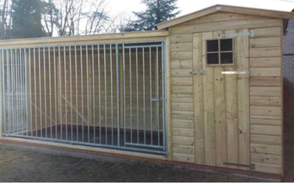 🐕‍🦺Grote hondenhokken met ren ook maatwerk hondenverblijf, Ophalen, Hondenkennel, 110 cm of meer, 100 cm of meer