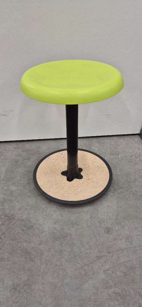 ONGO School, gasveer verstelbare balanskruk z.g.a.n.!, Ophalen, Zo goed als nieuw, Bureaukruk, Groen