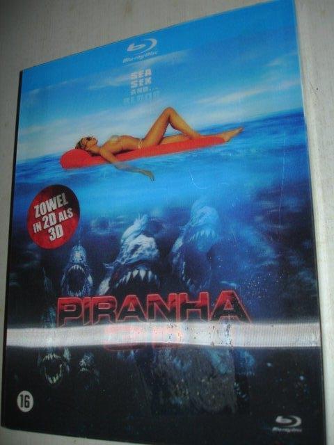 Piranha 3D- Zowel in 2D als 3D- (NIEUW), Cd's en Dvd's, Blu-ray, Verzenden, Nieuw in verpakking, Thrillers en Misdaad, Boxset