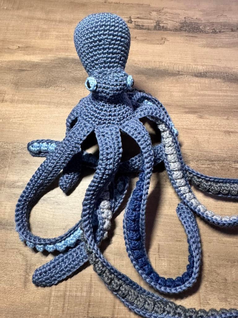Met veel liefde gehaakte octopus knuffels, Ophalen of Verzenden, Zo goed als nieuw, Overige typen