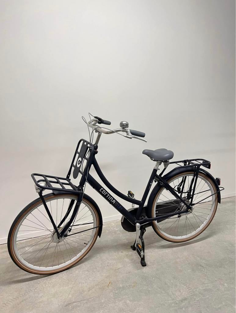 Cortina u4 28inch damesfiets transportfiets 3speed, Zo goed als nieuw, Versnellingen, 0 zitjes, 50 tot 53 cm