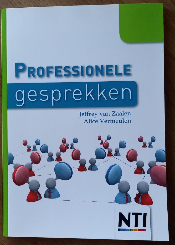 Professionele gesprekken isbn 9789041509017, Jeffrey van Zaalen, Zo goed als nieuw, Beta, HBO