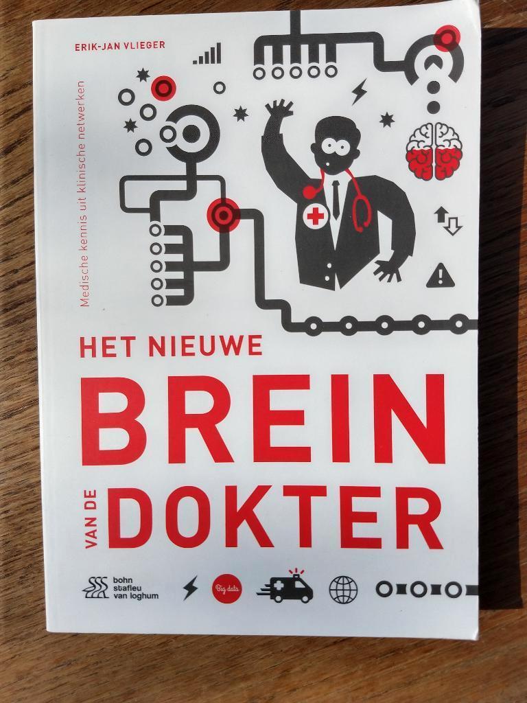Het nieuwe brein van de dokter erik-jan vlieger ondertitel:, Ophalen of Verzenden, Zo goed als nieuw, Natuurwetenschap