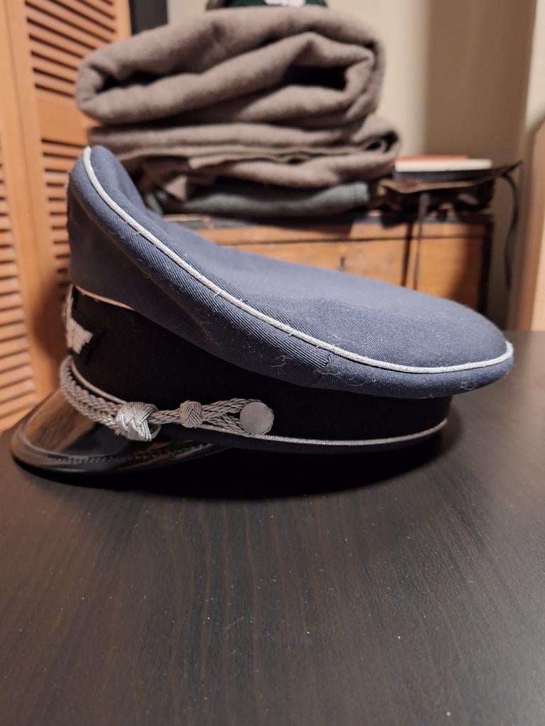 Schirmmutze Luftwaffe Duits wo2, Verzamelen, Militaria | Tweede Wereldoorlog, Verzenden