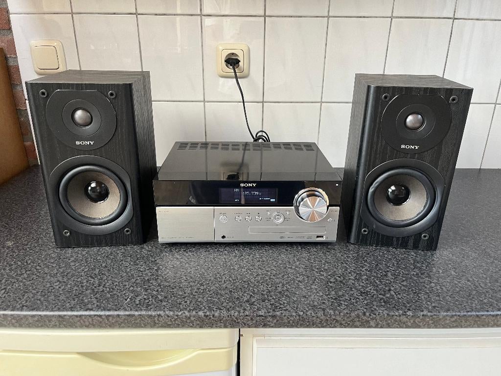 Sony HCD-MX700Ni stereo set met internet , wifi , cd speler, Ophalen of Verzenden, Gebruikt, Tuner of Radio, Sony
