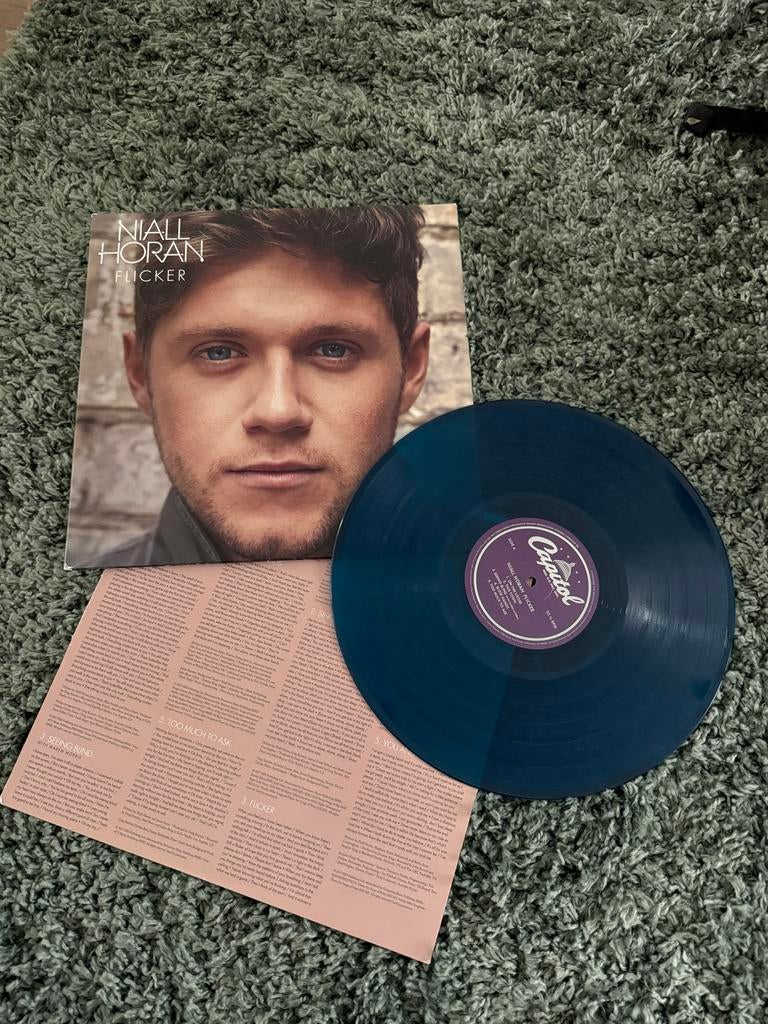 Niall Horan - Flicker LP blauw vinyl LP plaat merch, Ophalen of Verzenden, Gebruikt, 12 inch