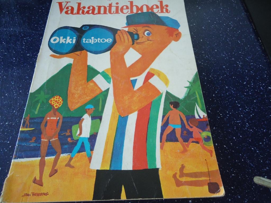 vakantieboek ,,okki/taptoe ik denk uit 1967, Boeken, Eén stripboek, Ophalen of Verzenden, Gelezen