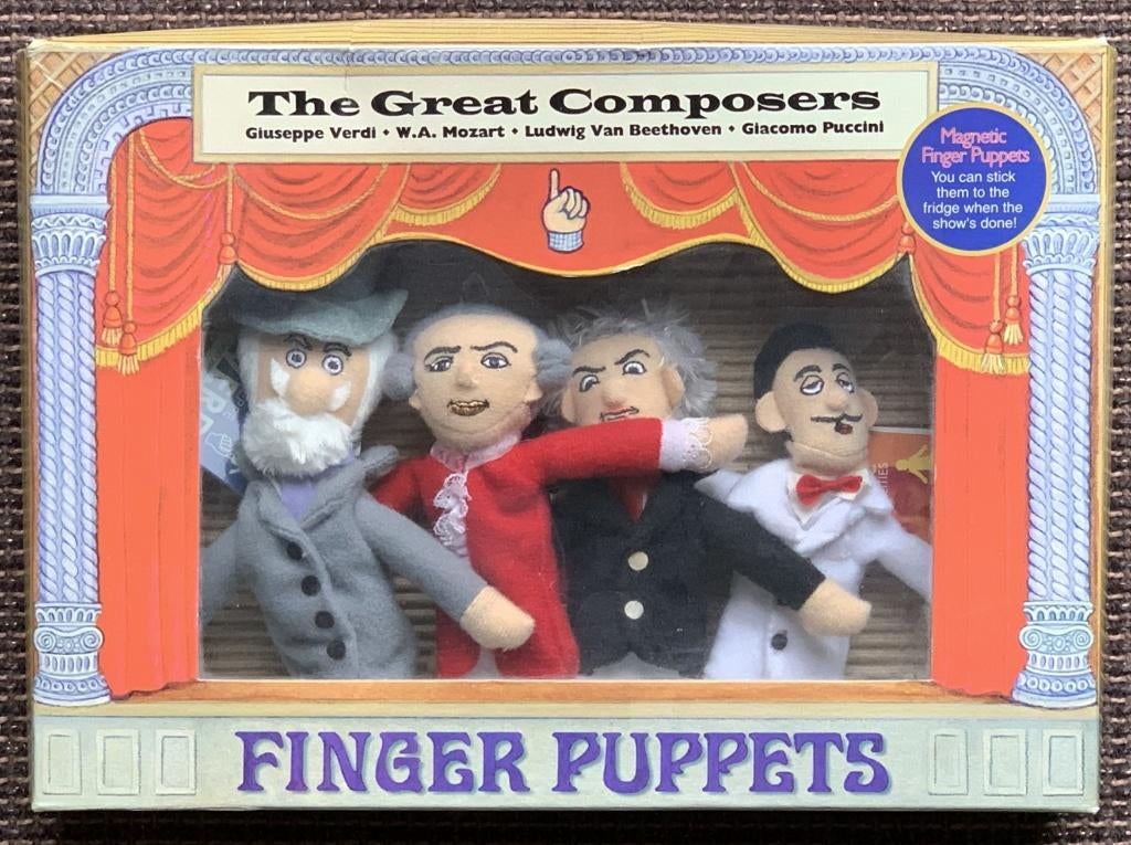 Finger Puppets  componisten, Ophalen of Verzenden, Nieuw