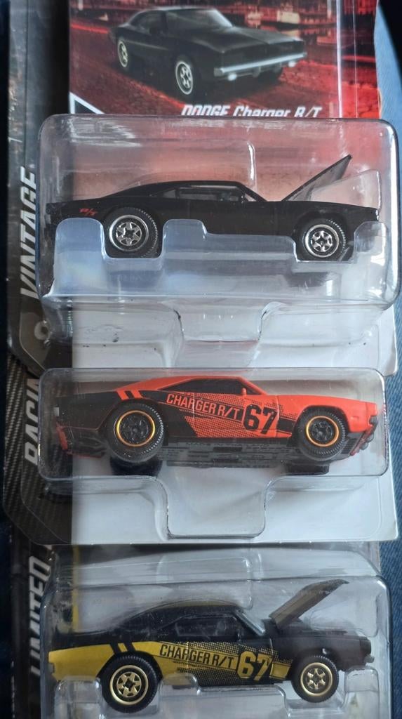 3x Dodge Charger R/T, Ophalen of Verzenden, Nieuw, Auto