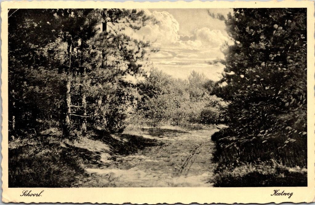 Schoorl - Keetweg (1944), Verzenden, 1940 tot 1960, Gelopen, Noord-Holland