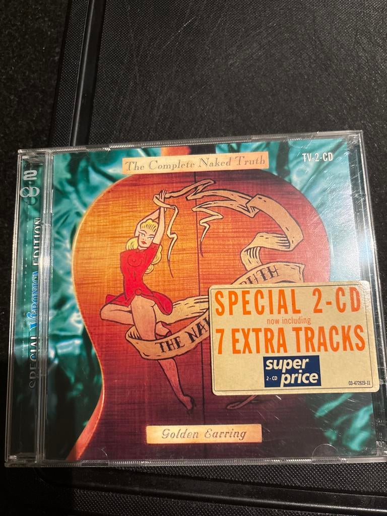 Golden Earring - The Complete Naked Truth (2-CD), Ophalen of Verzenden, 1980 tot 2000, Zo goed als nieuw, Boxset